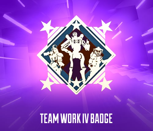 TEAM WORK IV BADGE